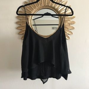 Sparkle & Fade Crop Top